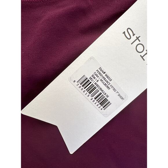 Stori - Perseverance Fitted 7" Bike Shorts in Mulberry Purple - Picture 2 of 3